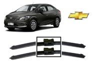 Par De Palhetas para Limpador de Parabrisa Dianteiro Chevrolet Prisma 2020 2021 2022 2023