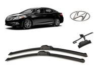 Par De Palhetas para Limpador de Parabrisa Dianteiro Hyundai Azera ano 2011 em Diante - tiger auto