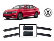 Par de Palhetas Para Limpador De Parabrisa Dianteiro Volkswagen Jetta 2018 2019 2020 2021 2022 2023