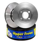 Par Disco Freio Clio 1.0 Dianteiro Ventilado Sem Cubo 238Mm 4 Furos Hf572 Hipper Freios