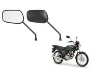 Par Espelhos Retrovisor Cg Titan 125 2000 Rosca Motos Honda Universal M10