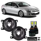 Par Farol Auxiliar CITROEN C5 2005 ate 2007 e Super Led