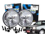 Par Farol Auxiliar Gol Gt Gts Gti 1988 a 1994 Longo Alcance NINO F-13V 140mm METAL VIDRO Com Suporte