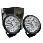 Par Farol Auxiliar Hella Valuefit Black LED DRL Branco/Âmbar