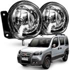 Par Farol Auxiliar Milha C/ Suporte Doblo Adventure 2010 11 12 13 14 15 16 17 2018 2019 2020 2021 - Suits