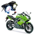 Par Farol de Milha Angel Eye U7 para Moto Kawasaki NINJA 650R 649CC 2011 2012 2013