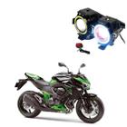 Par Farol de Milha Angel Eye U7 para Moto Kawasaki Z 8000 2013 2014 2015 2016 2017 2018 2019 2020 2021 2022