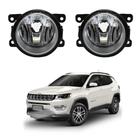 Par Farol de Milha para Jeep Compass 2017 a 2021 Auxiliar Neblina - TIGER AUTO