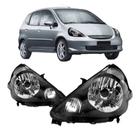 Par farol fit 2003 2004 2005 2006 2007 2008 mascara negra