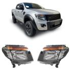 Par Farol Ford Ranger 2013 2014 2015 2016 Mascara Negra