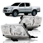 Par Farol Hilux Sr Srv 2014 Cromado