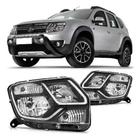 Par Farol Mascara Negra Renault Duster Oroch 2016 2017 2018