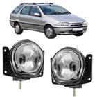 PAR FAROL MILHA FIAT PALIO WEEKEND 2001 02 03 04 05 a 2008 - BIBAS