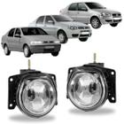 Par farol milha fiat siena el g2 g3 g4 g5 em vidro - BIBAS.