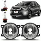 Par Farol Milha Honda Wrv Wr-v 2016 2017 2018 2019 + Lâmpada - BBS