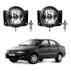 Par Farol Milha Lampada Marea 2.0 Turbo 1998 A 2007 - Maxx Light