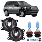 Par Farol Milha Land Rover Freelander 2008 a 2011 Super Branca - BIBAS