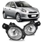 Par farol milha nissan march 2011 12 13 14 15 16 17 18 2019 - BIBAS