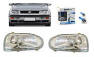 Par farol volks golf gl alemao 1992 ate 1998 e super led 6k