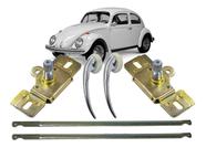 Par Fechadura Vareta Interna Porta Comando Vw Fusca 1977