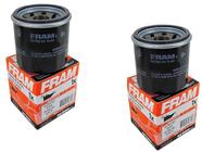 Par Filtro Óleo Fram Ph 6017 Honda Yamaha Kawasaki