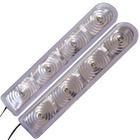 Par Fita Led Pisca Retrovisor Retrolight 12v Âmbar Veicular