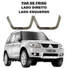 Par Friso Grade Dianteira Pajero Tr4 09 Em Diante Lado - Mitsubishi