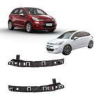 Par Guia Suporte Parachoque Traseiro Citroen C3 2013 a 2020 - NAT