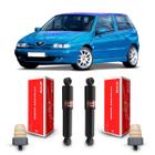 Par Kit Amortecedor Batente Traseiro Suspensão Traseira Original Kayaba Alfa Romeo 145 1996 1997 1998 1999