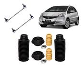 Par Kit Amortecedor Dianteiro Bieleta Honda Fit 2009 A 2014