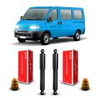 Par Kit Amortecedor Kayaba Batente Traseiro Suspensão Traseira Fiat Ducato 1998 1999 2000 2001 2002 2003 2004 2005