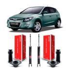 Par Kit Amortecedor Kayaba Coxim Batente Coifa Traseiro Suspensão Traseira Hyundai I30 2009 2010 2011 2012