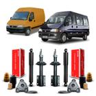 Par Kit Amortecedor Kayaba Coxim Guarda Pó Dianteiro Traseiro Fiat Ducato 2007 2008 2009 2010 2011 2012 2013 2014 2015