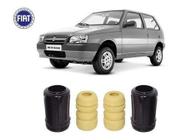 Par Kit Batente Coifa Amortecedor Dianteiro Fiat Uno 2005 2006 2007 2008