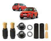 Par Kit Batente Coxim Traseiro Fiat Stilo 2005 2006 2007 08 - Qualykits