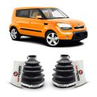 Par Kit Coifa Borracha Graxa Abraçadeira Homocinética Lado Roda Kia Soul 2009 2010 2011 2012 2013 2014 - Grupo Auto