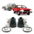 Par Kit Coifa Borracha Graxa Homocinética Lado Roda Ford Del Rey 1981 1982 1983 1984 1985 1986 1987 1988 1989 1990 1991