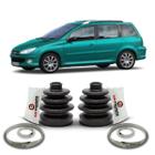 Par Kit Coifa Borracha Graxa Homocinética Lado Roda Peugeot 206 SW 2001 2002 2003 2004 2005 2006 2007 2008 2009 2010