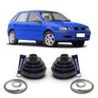 Par Kit Coifa Borracha Graxa Homocinética Nakata Lado Roda Volkswagen Gol G3 1999 2000 2001 2002 2003 2004 2005