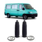 Par Kit Coifa Guarda Pó Caixa Direção Suspensão Dianteira Fiat Ducato 1998 1999 2000 2001 2002 2003 2004 2005