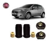 Par Kit Coxim Batente Amortecedor Dianteiro Fiat Punto 2008 2009 2010