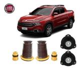 Par Kit Coxim Batente Amortecedor Dianteiro Fiat Toro 2016 2017 2018 2019 2020