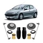 Par Kit Coxim Batente Bieleta Peugeot 206 1.0 2000 Até 2010