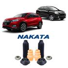 Par Kit Coxim Batente Coifa Dianteiro Honda Hrv 2017 2018 19