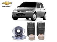 Par Kit Coxim Batente Coifa Do Amortecedor Dianteiro Celta 2004 2005 2006 207 - Auto Flex