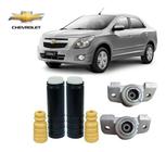 Par Kit Coxim Batente Coifa Do Amortecedor Traseiro Chevrolet Cobalt 2011 2012 2013 2014 2015 2016/... Pronta Entrega