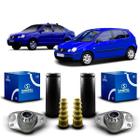 Par Kit Coxim Batente Suporte Reparo Superior Amortecedor Traseiro Volkswagen Polo 2002 2003 2004 2005 2006