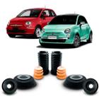 Par Kit Coxim Rolamento Batente Coifa Amortecedor Dianteiro Suspensão Dianteira Fiat 500 Mexicano 2012 2013 2014 2015