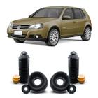 Par Kit Coxim Rolamento Batente Coifa Amortecedor Dianteiro Volkswagen Golf 2007 2008 2009 2010 2011 2012 2013