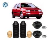 Par Kit Coxim Rolamento Batente Coifa Dianteiro Golf 1996 1997 1998